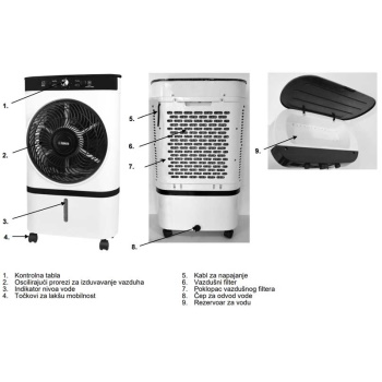 Iskra pokretni rashladni uređaj ML-301DL-6
